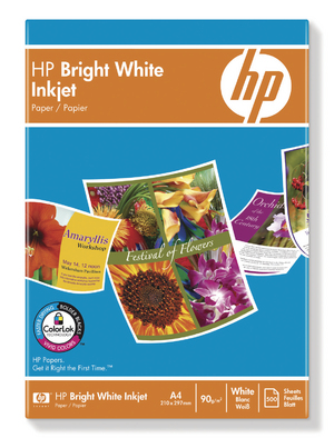 HP        Bright White Paper 90g      A4